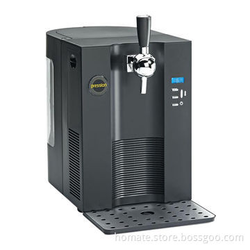 Draft Beer Dispenser for 5L Beer Keg, Removable Drip Tray